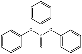 PHENYL-PHOSPHONOTHIOIC ACID DIPHENYL ESTER Struktur