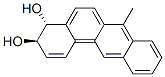 (3R)-3,4-Dihydro-7-methylbenzo[a]anthracene-3β,4α-diol Struktur