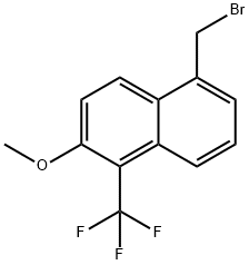 Naphthalene, 5-(bromomethyl)-2-methoxy-1-(trifluoromethyl)-