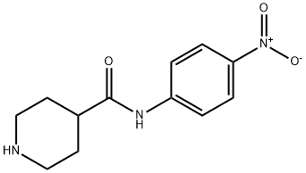 PIPERIDINE-4-CARBOXYLIC ACID (4-NITRO-PHENYL)-AMIDE Struktur