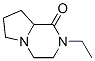 Pyrrolo[1,2-a]pyrazin-1(2H)-one, 2-ethylhexahydro- (9CI) Struktur