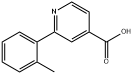 2-(2-Methylphenyl)-isonicotinic acid Struktur