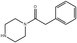 1-phenyl-2-(piperazin-1-yl)ethanone Struktur