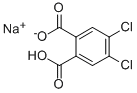 4,5-DICHLOROPHTHALIC ACID MONOSODIUM SALT Struktur