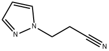 3-(1H-PYRAZOL-1-YL)PROPANENITRILE Struktur