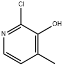 2-CHLORO-3-HYDROXY-4-PICOLINE Struktur