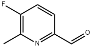 3-FLUORO-6-FORMYL-2-PICOLINE Structure