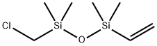 1-乙烯基-3-氯甲基-1,1,3,3-四甲基二硅氧烷, 88456-93-3, 結(jié)構(gòu)式