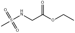 ethyl 2-(methylsulfonylamino)ethanoate Struktur