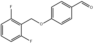 4-(2,6-DIFLUORO-BENZYLOXY)-BENZALDEHYDE Struktur