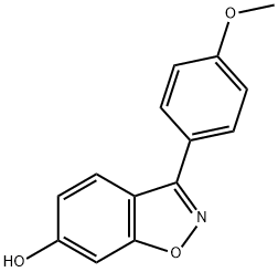 3-(4-METHOXY-PHENYL)-BENZO[D]ISOXAZOL-6-OL Struktur