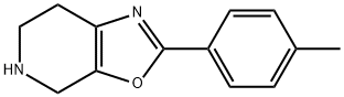 2-P-Tolyl-4,5,6,7-Tetrahydro-Oxazolo[5,4-C]Pyridine Struktur