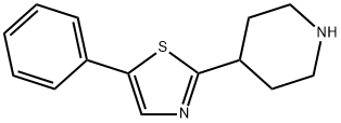 4-(5-PHENYL-THIAZOL-2-YL)-PIPERIDINE Struktur