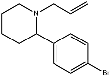 1-ALLYL-2-(4-BROMO-PHENYL)-PIPERIDINE Struktur