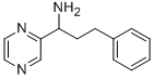 3-PHENYL-1-PYRAZIN-2-YL-PROPYLAMINE Struktur