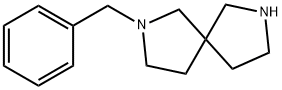 2-(PHENYLMETHYL)-2,7-DIAZASPIRO[4.4]NONANE Struktur