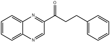 3-PHENYL-1-QUINOXALIN-2-YL-PROPAN-1-ONE Struktur