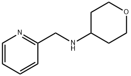 PYRIDIN-2-YLMETHYL-(TETRAHYDRO-PYRAN-4-YL)-AMINE Struktur