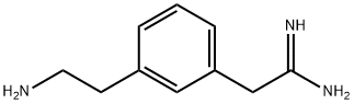 2-[3-(2-AMINO-ETHYL)-PHENYL]-ACETAMIDINE Struktur