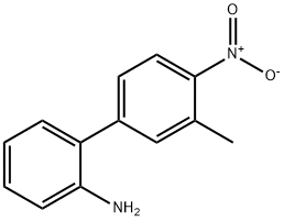 3'-METHYL-4'-NITRO-BIPHENYL-2-YLAMINE Struktur