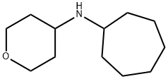 CYCLOHEPTYL-(TETRAHYDRO-PYRAN-4-YL)-AMINE Struktur