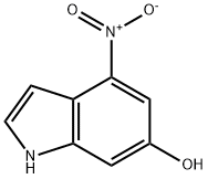 1H-Indol-6-ol, 4-nitro- Struktur