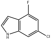 1H-Indole, 6-chloro-4-fluoro- price.