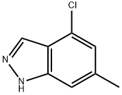 4-CHLORO-6-METHYL-(1H)INDAZOLE Struktur