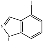 4-IODO (1H)INDAZOLE Structure