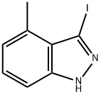 3-碘-4-甲基-1H-吲唑, 885522-63-4, 結(jié)構(gòu)式