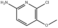 6-CHLORO-5-METHOXY-PYRIDIN-2-YLAMINE Struktur