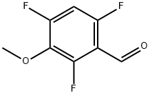 3-甲氧基-2,4,6-三氟苯甲醛 結構式