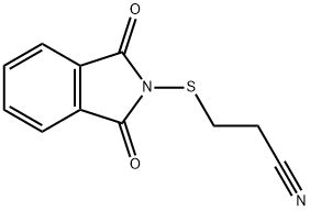 N-((2-CYANOETHYL)THIO)PHTHALIMIDE  98 Struktur