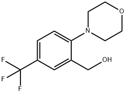 [2-MORPHOLINO-5-(TRIFLUOROMETHYL)PHENYL]METHANOL price.