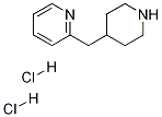 2-PIPERIDIN-4-YLMETHYLPYRIDINE 2HCL Struktur