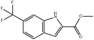 Methyl 6-(trifluoromethyl)-1h-indole-2-carboxylate ,97% Struktur