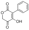 4-HYDROXY-3-PHENYL-PYRAN-2,5-DIONE Struktur