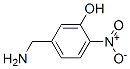 Phenol,  5-(aminomethyl)-2-nitro- Struktur