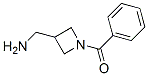 3-Azetidinemethanamine,  1-benzoyl-  (9CI) Struktur