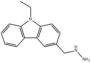 (9-ETHYL-9H-CARBAZOL-3-YLMETHYL)-HYDRAZINE Struktur