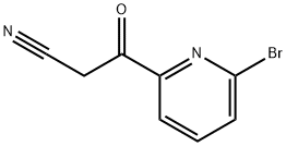 3-(6-BROMO-PYRIDIN-2-YL)-3-OXO-PROPIONITRILE Struktur