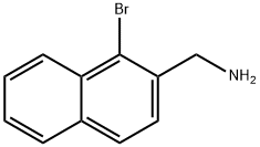 (1-BROMO-NAPHTHALEN-2-YL)METHYLAMINE Struktur