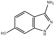 3-AMINO-6-HYDROXY-1H-INDAZOLE Struktur