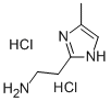 2-(4-METHYL-1H-IMIDAZOL-2-YL)-ETHYLAMINE DIHYDROCHLORIDE Struktur