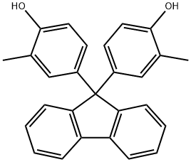 Biscresolfluorene Structure