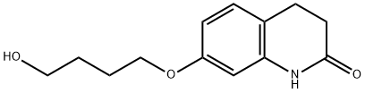 3,4-Dihydro-7-(4-hydroxybutoxy)-2(1H)-quinolinone Struktur