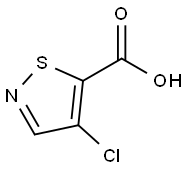 4-CHLORO-5-ISOTHIAZOLE CARBOXYLIC ACID Struktur