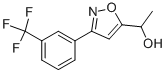 5-(1-HYDROXYETHYL)-3-(3-TRIFLUOROETHYL)-ISOXAZOLE Struktur