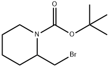 tert-butyl 2-(bromomethyl)piperidine-1-carboxylate Struktur