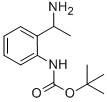 [2-(1-AMINO-ETHYL)-PHENYL]-CARBAMIC ACID TERT-BUTYL ESTER Struktur